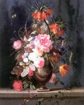 unknow artist Floral, beautiful classical still life of flowers.131 Germany oil painting art